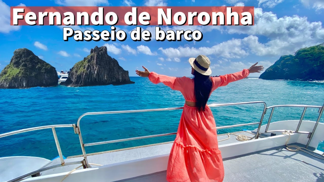Passeio de Barco em Fernando de Noronha
